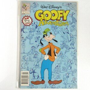 Goofy Adventures, #1, Walt Disney, Comic, Cartoon, Vintage, 90